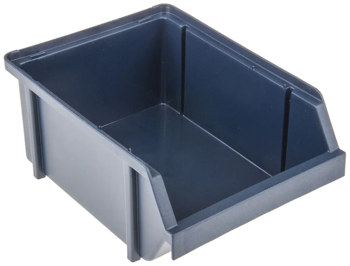 Produktfoto 1 von Raaco Lagerbehälter Tragbar Blau Polypropylen, 75 mm x 125 mm x 170 mm