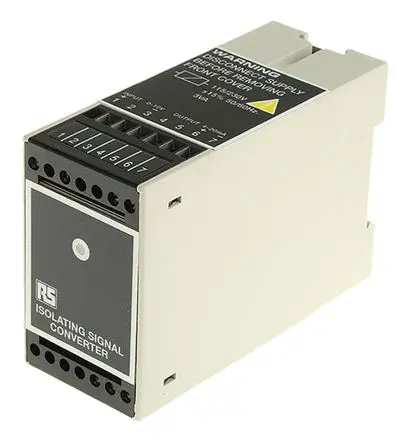 Produktfoto 1 von RS PRO Serie TYA-202 Signalwandler 230V ac, 24 V ac, Spannung 0 → 10 V dc EIN / Strom 4 → 20 mA AUS DIN-Hutschiene
