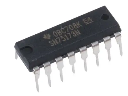 Produktfoto 1 von Texas Instruments Leitungsempfänger Leitungsempfänger SN75 4-Bit Differenzial Nicht invertierend 16-Pin PDIP