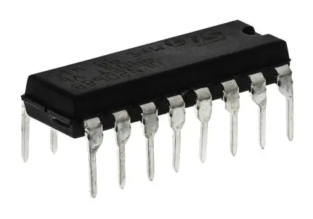 Produktfoto 1 von STMicroelectronics Darlington-Transistor 4 50 V 500 mA NPN, PDIP 16-Pin