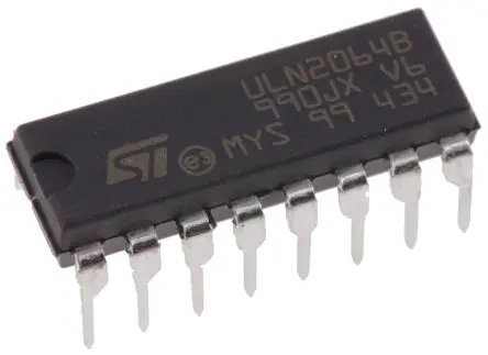 Produktfoto 1 von STMicroelectronics Darlington-Transistor 4 50 V 1.75 A NPN, Power DIP-16 16-Pin