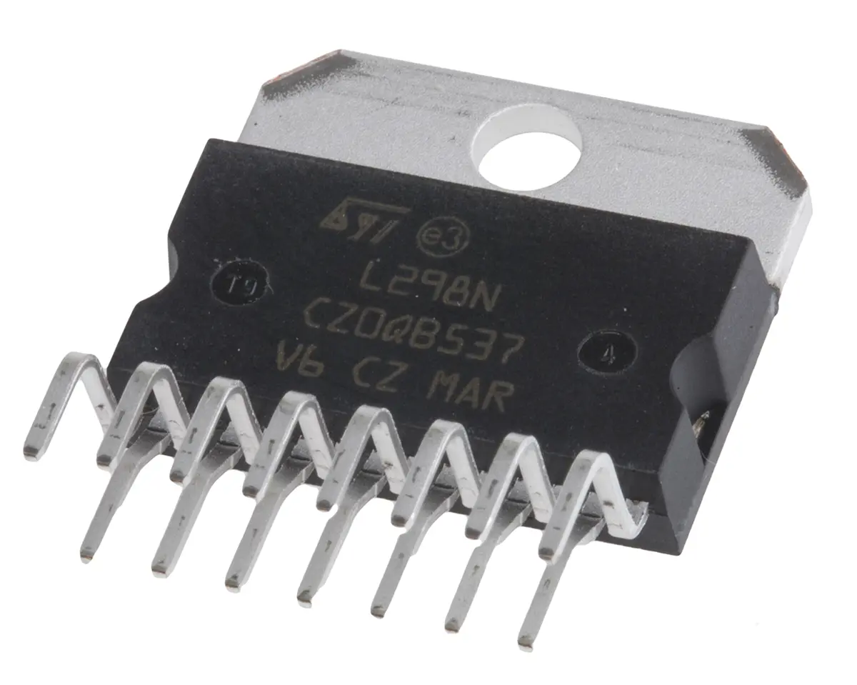 Produktfoto 1 von Renesas Electronics Motortreiber-IC Dual-Vollbrückentreiber 46 V, 4 A, 40 kHz, 25 W, Multiwatt, 15-Pin, 46 V,