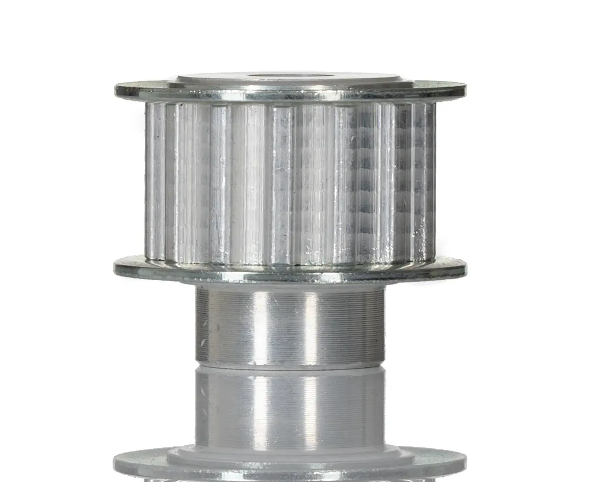 Produktfoto 1 von RS PRO Aluminium Zahnriemenscheibe 10 mm, 14 Zähne / Teilung 5 mm, Bohrung 6 mm