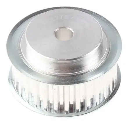 RS PRO Aluminium Zahnriemenscheibe 16 mm, 30 Zähne / Teilung 5 mm, Bohrung 8 mm