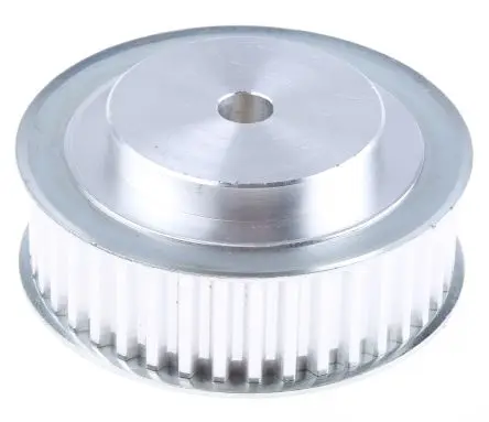 RS PRO Aluminium Zahnriemenscheibe 16 mm, 40 Zähne / Teilung 5 mm, Bohrung 8 mm