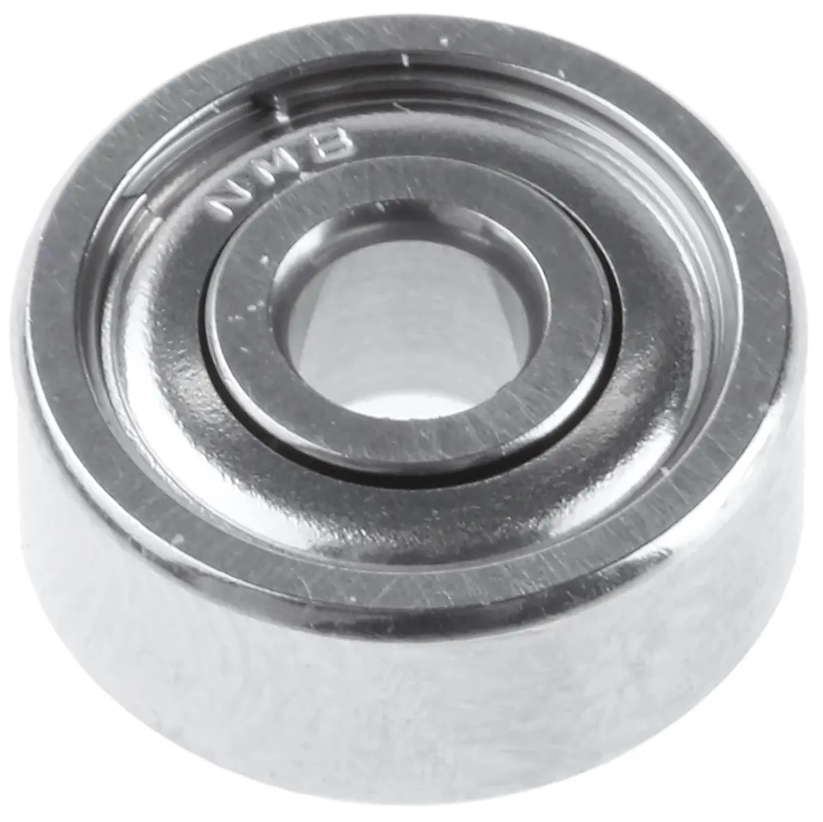 Produktfoto 1 von NMB 1-reihig Kugellager glatt, Innen-Ø 3 mm / Außen-Ø 10 mm Außen-ø , Breite 4 mm