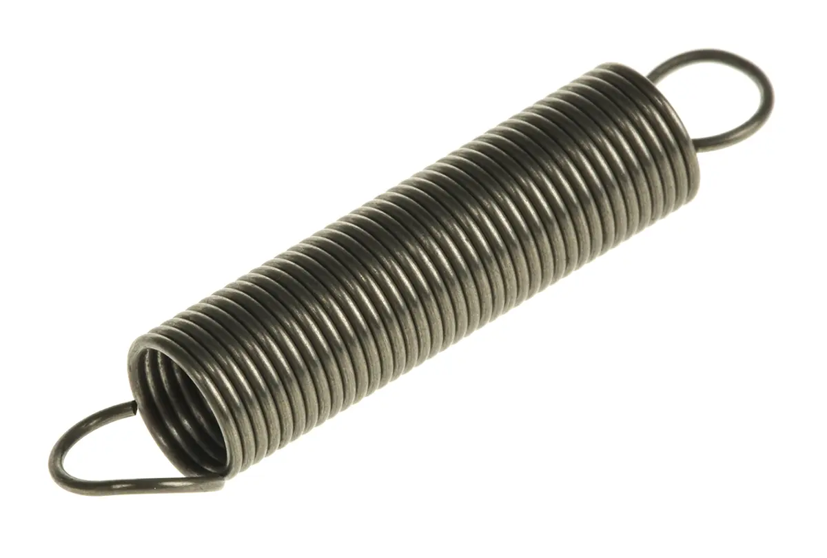Produktfoto 1 von RS PRO Verlängerungsfeder Stahl L.: 30.4 mm x Aussenø 6 mm Außen-ø , Draht ø 0.55 mm 9.5 N Federhärte 0.15 N/mm