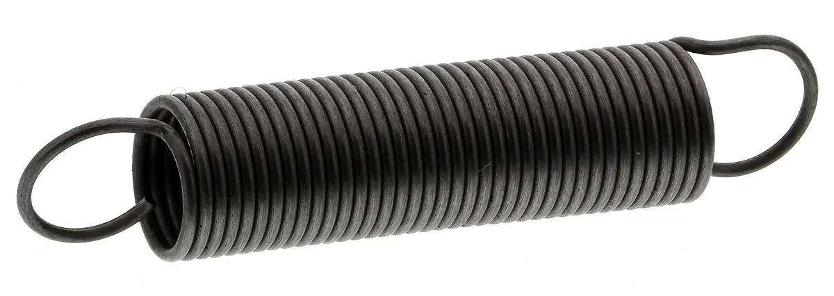 Produktfoto 1 von RS PRO Verlängerungsfeder Stahl L.: 27.7 mm x Aussenø 5.5 mm Außen-ø , Draht ø 0.5 mm 7.8 N Federhärte 0.13 N/mm