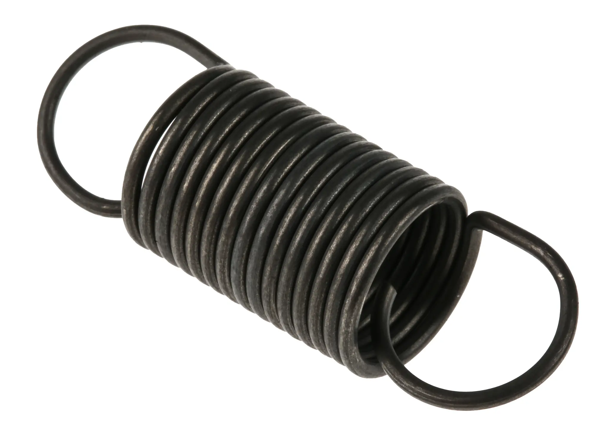 Produktfoto 1 von RS PRO Verlängerungsfeder Stahl L.: 34.4 mm x Aussenø 12 mm Außen-ø , Draht ø 1.1 mm 35.8 N Federhärte 0.72 N/mm