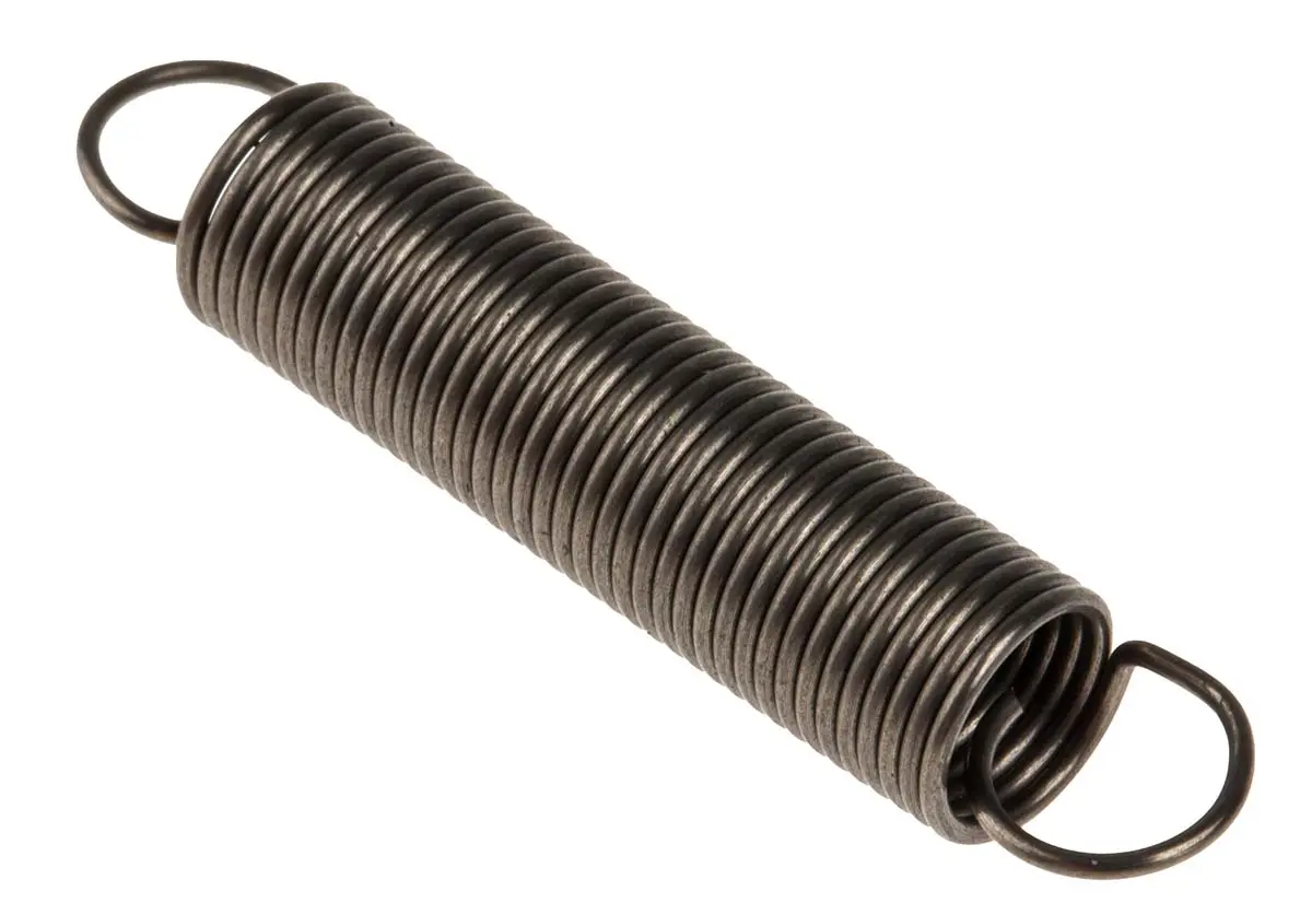 RS PRO Verlängerungsfeder Stahl L.: 38.5 mm x Aussenø 7.5 mm Außen-ø , Draht ø 0.7 mm 15.4 N Federhärte 0.2 N/mm