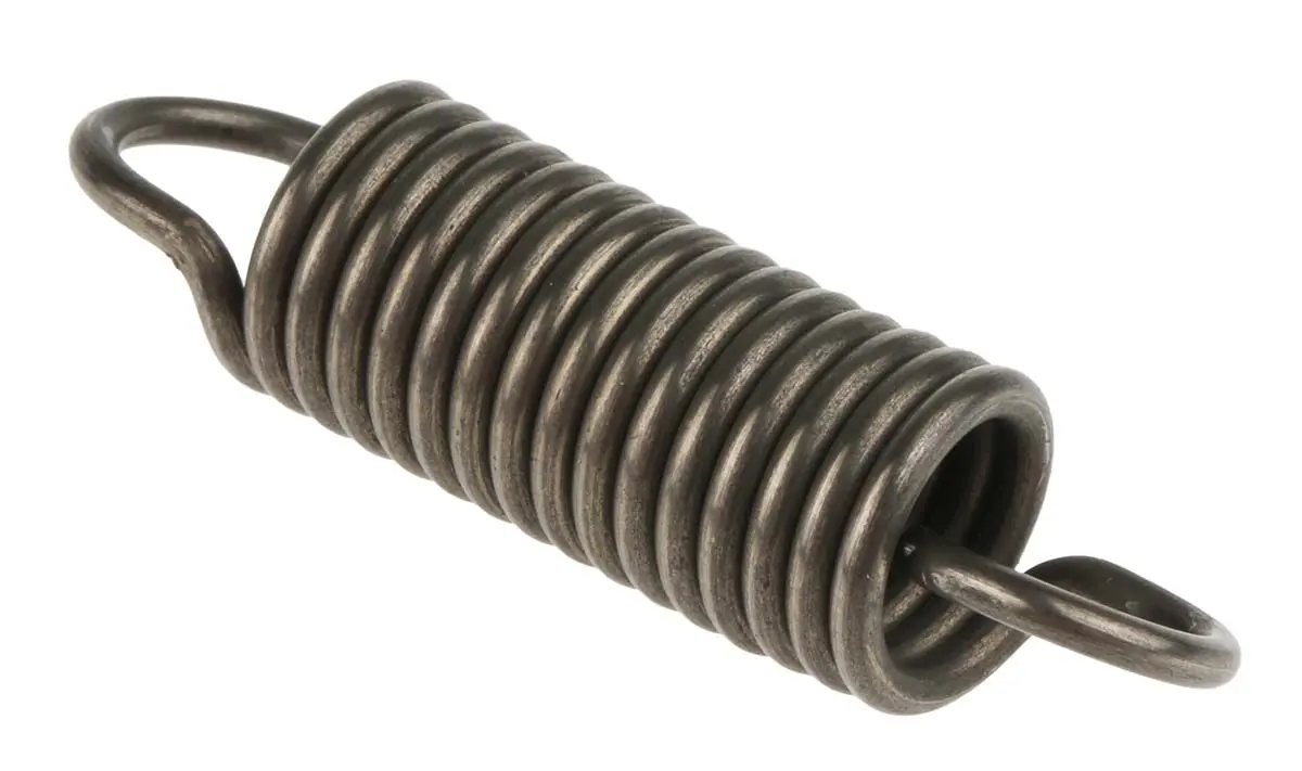 Produktfoto 1 von RS PRO Verlängerungsfeder Stahl L.: 39.7 mm x Aussenø 11 mm Außen-ø , Draht ø 1.6 mm 111 N Federhärte 5.02 N/mm