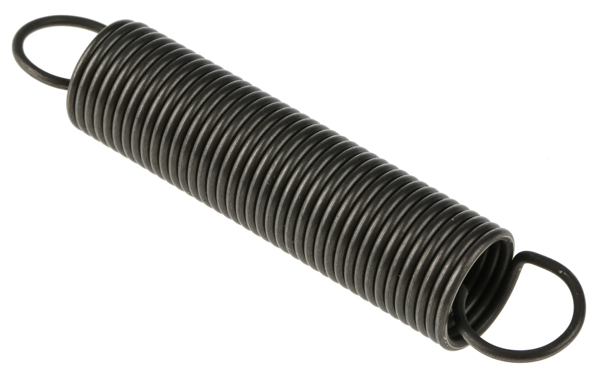 Produktfoto 1 von RS PRO Verlängerungsfeder Stahl L.: 87.7 mm x Aussenø 17 mm Außen-ø , Draht ø 1.6 mm 11 N Federhärte 0.46 N/mm