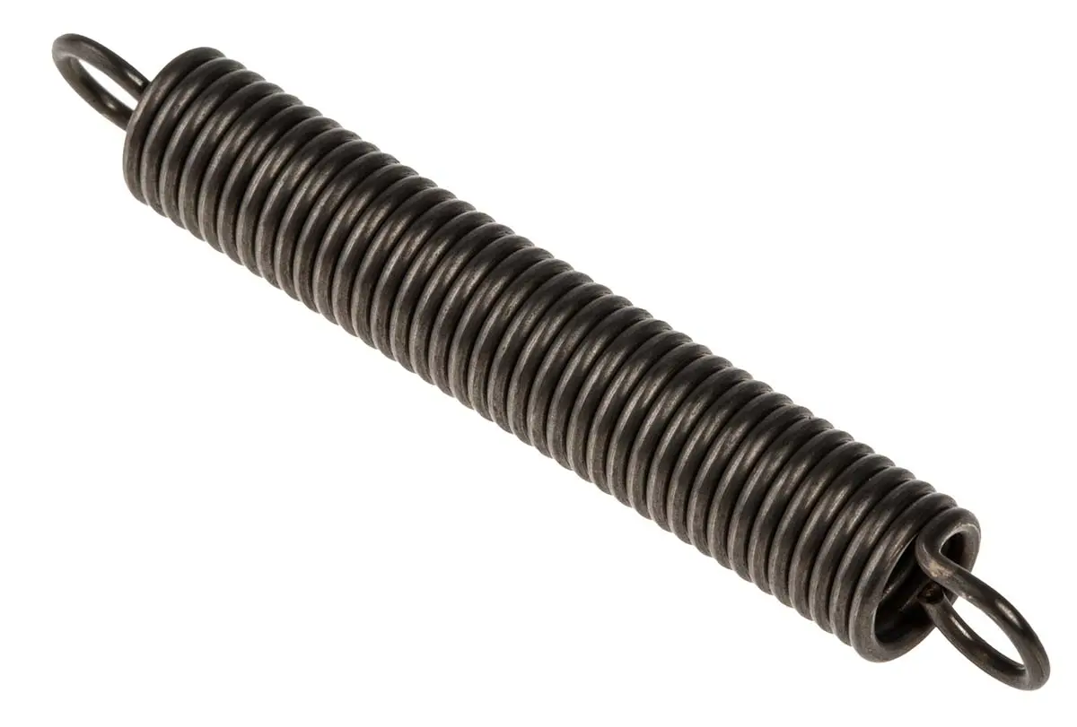 Produktfoto 1 von RS PRO Verlängerungsfeder Stahl L.: 59 mm x Aussenø 8.5 mm Außen-ø , Draht ø 1.2 mm 62.8 N Federhärte 1.35 N/mm