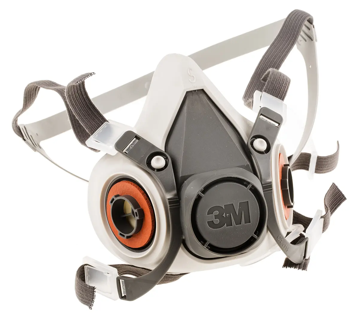 Produktfoto 1 von 3M 6000 Atemschutzmaske S, Atmenschutz-Halbmaske, Grau
