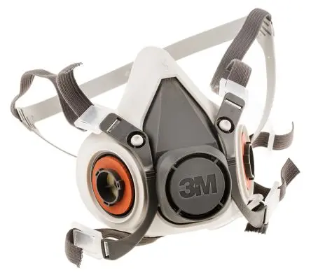 Produktfoto 1 von 3M 6000 Atemschutzmaske S, Atmenschutz-Halbmaske, Grau
