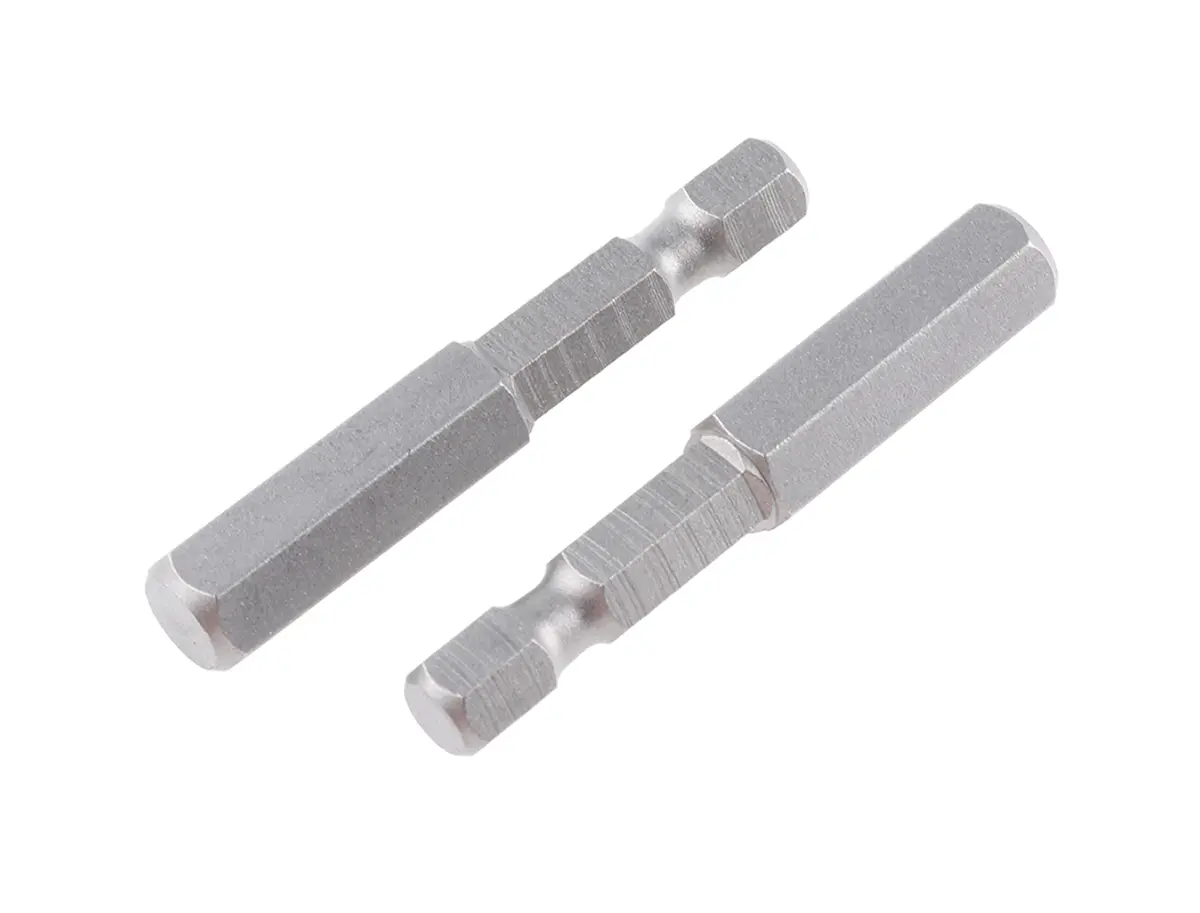 Produktfoto 1 von RS PRO 0.25 mm 8 mm Sechskant Schraubbit, Sechskant, aus CrMo-Stahl, 1-teilig, 50 mm