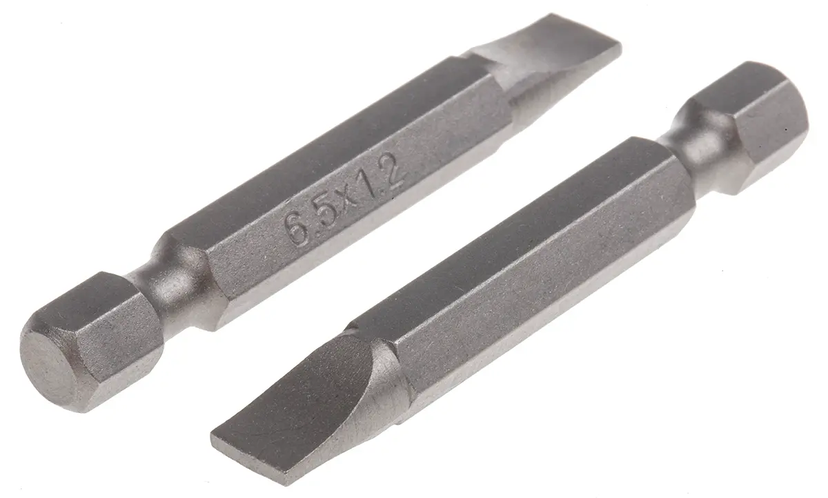 Produktfoto 1 von RS PRO Schraubbit, aus CrMo-Stahl, 1-teilig