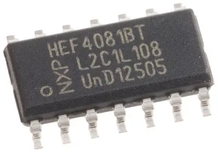 Produktfoto 1 von Nexperia Buffer & Line-Driver UND 4000 4-Bit 14-Pin SOIC
