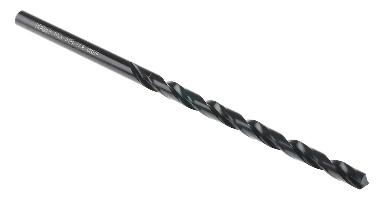 Produktfoto 1 von Dormer A110 HSS Spiralbohrer 6.35mm x 148 mm