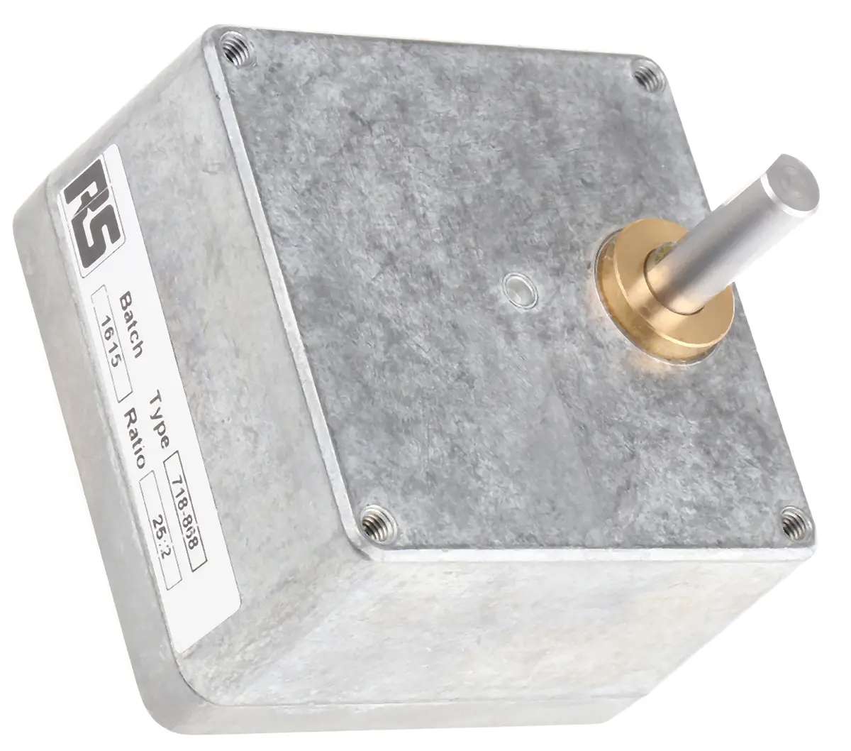 Produktfoto 1 von McLennan Servo Supplies 25:2 Stirnrad Getriebe / 2.5 Nm, Schaft-Ø 8 mm, 56 mm x 41 mm x 56 mm