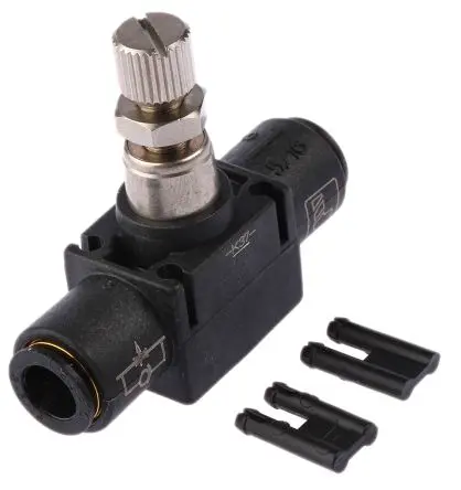 Produktfoto 1 von Legris 7770 Durchflussregler Stecker, Stecker/Buchse, Buchse Stecker, Stecker/Buchse, Buchse Durchflussregler