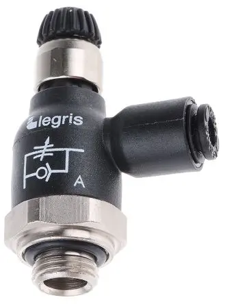 Produktfoto 1 von Legris 7060 Abluftregler Stecker Mit Gewinde Rohr Durchflussregler