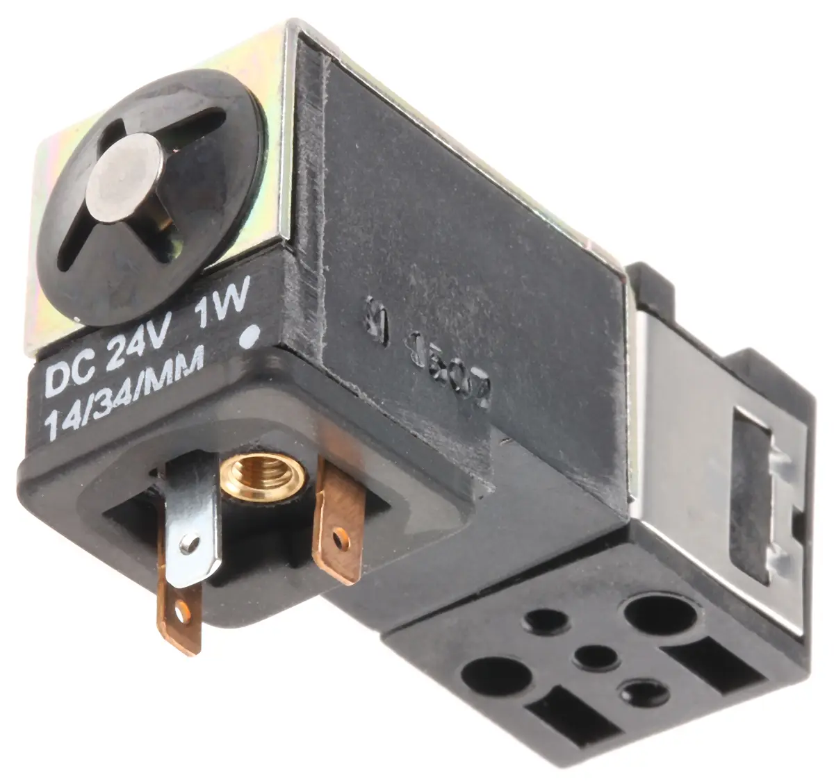 Produktfoto 1 von Crouzet 81 Pneumatik-Magnetventil 3/2 Verteiler, Magnet/Pneumatisch-betätigt 24V dc