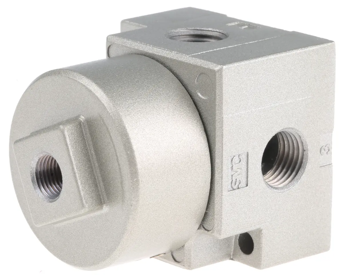 Produktfoto 1 von SMC VTA315 Pneumatik-Magnetventil 3/2 Einzelplatzinstallation Rc1/4, Feder/Pneumatisch-betätigt