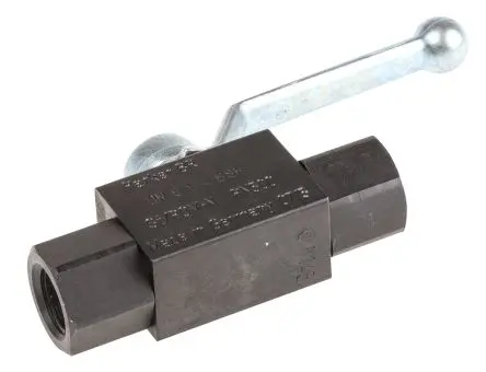 Produktfoto 1 von Parker 2 Hydraulisches Kugelventil G, Serie KH, Phosphatstahl, max. 500 bar