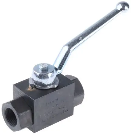 Produktfoto 1 von Parker 2 Hydraulisches Kugelventil G, Serie KH, Phosphatstahl, max. 500 bar