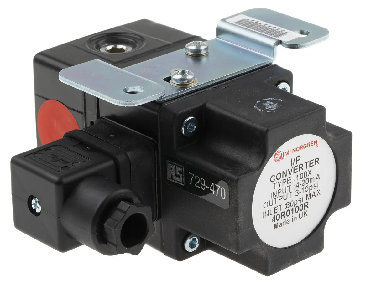 Produktfoto 1 von Watson Smith 300 NL/min IP-Konverter 4 to 20 mA NPT 1/4 Female 0.2 bar, NPT 1 bar