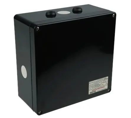 Produktfoto 1 von Bartec GB Polyester Abzweigdose Schwarz IP66 20 ATEX Breite 250mm Höhe 120 mm Länge 255 mm