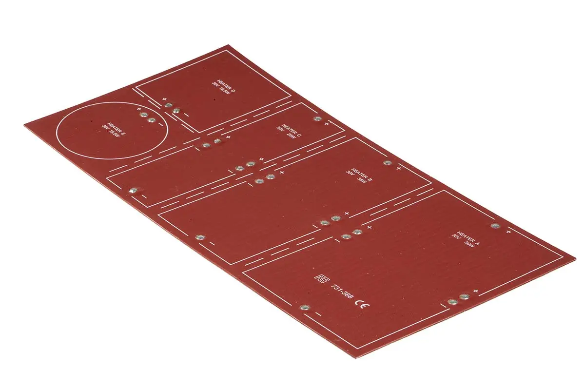 Produktfoto 1 von RS PRO Heizmatte, Rechteckig 150 W +200°C, 150 x 300mm, 30 Vdc