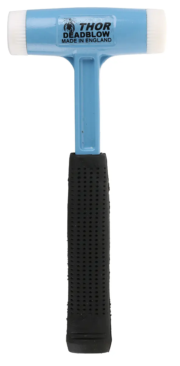 Produktfoto 1 von RS PRO Nylon Schonhammer, Aluminium Schlagflächen austauschbar, Ø 38 mm