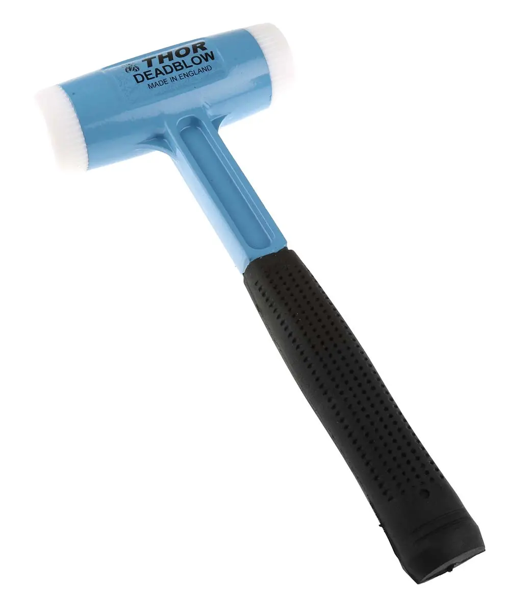Produktfoto 1 von RS PRO Nylon Schonhammer, Aluminium Schlagflächen austauschbar, Ø 50 mm
