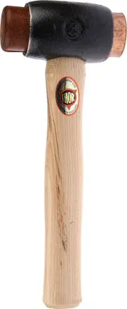 Produktfoto 1 von RS PRO Schonhammer, Temperguss Schlagflächen austauschbar 1600 g, Ø 44 mm