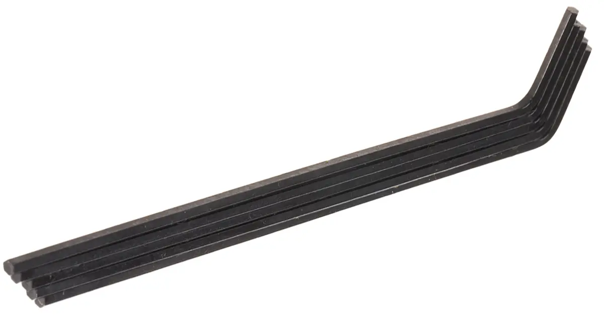Produktfoto 1 von RS PRO metrisch  Innensechskant-Schlüssel, 5-er Satz 2mm L-Form lang