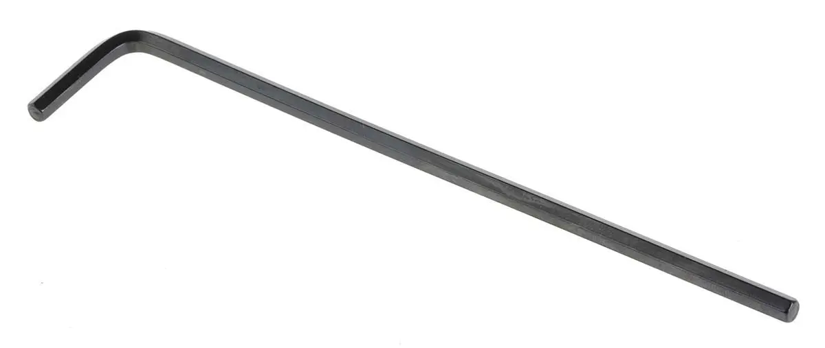 Produktfoto 1 von RS PRO metrisch  Innensechskant-Schlüssel, 5-er Satz 4mm L-Form lang