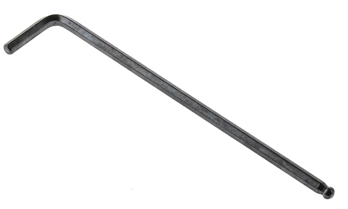 Produktfoto 1 von RS PRO metrisch  Innensechskant-Schlüssel 5mm L-Form lang