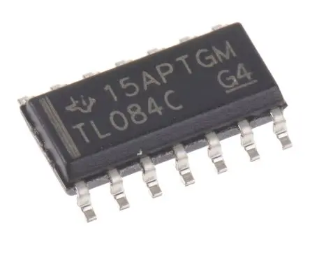 Produktfoto 1 von Texas Instruments Operationsverstärker Oberfläche 3 MHz SOIC, biplor typ. 15V, biplor typ. 5 V, 14-Pin AEC-Q100