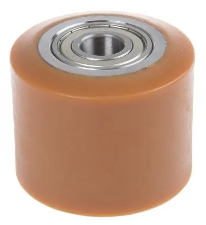 Produktfoto 1 von LAG Rollwagenrolle Orange, Mat. Polyurethan, 700 kg Ø 85 mm, B. 70 mm