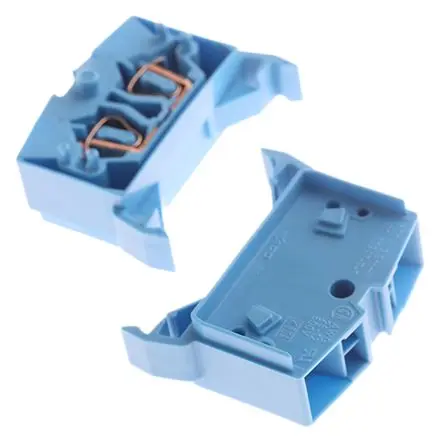 Produktfoto 1 von WAGO 264 Anschlussklemmenblock für Durchkontaktierung 1 Blau, 2.5mm², 800V Zugfederklemme IECEx/ATEX