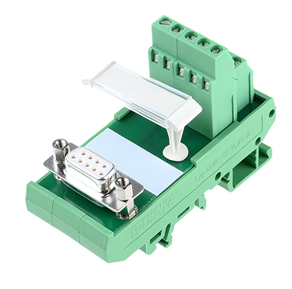 Produktfoto 1 von Phoenix Contact FLKM-D9 SUB/B Schnittstellenmodul D-SUB, Buchse, 9-polig, 60 V dc, 25 V ac, DIN-Hutschiene 2.5A