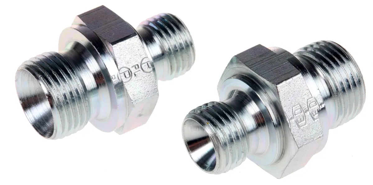 Produktfoto 1 von Parker Buchse, Stecker aus Stahl, Edelstahl