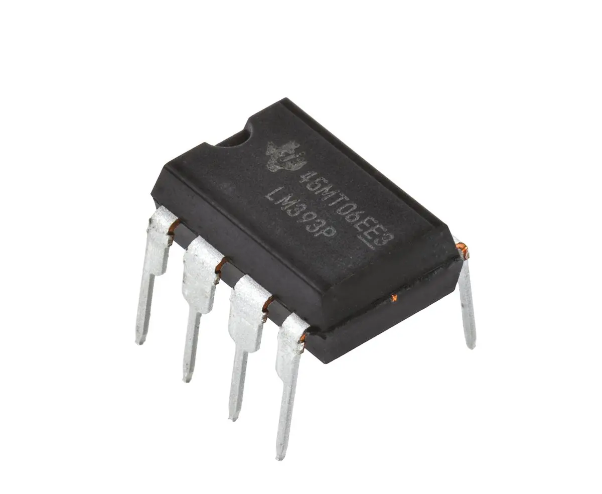 Produktfoto 1 von Texas Instruments Komparator Universal PDIP Open-Collector, CMOS, TTL, MOS 1.3 μs 2-Kanal 8-Pin 30 V 2 V