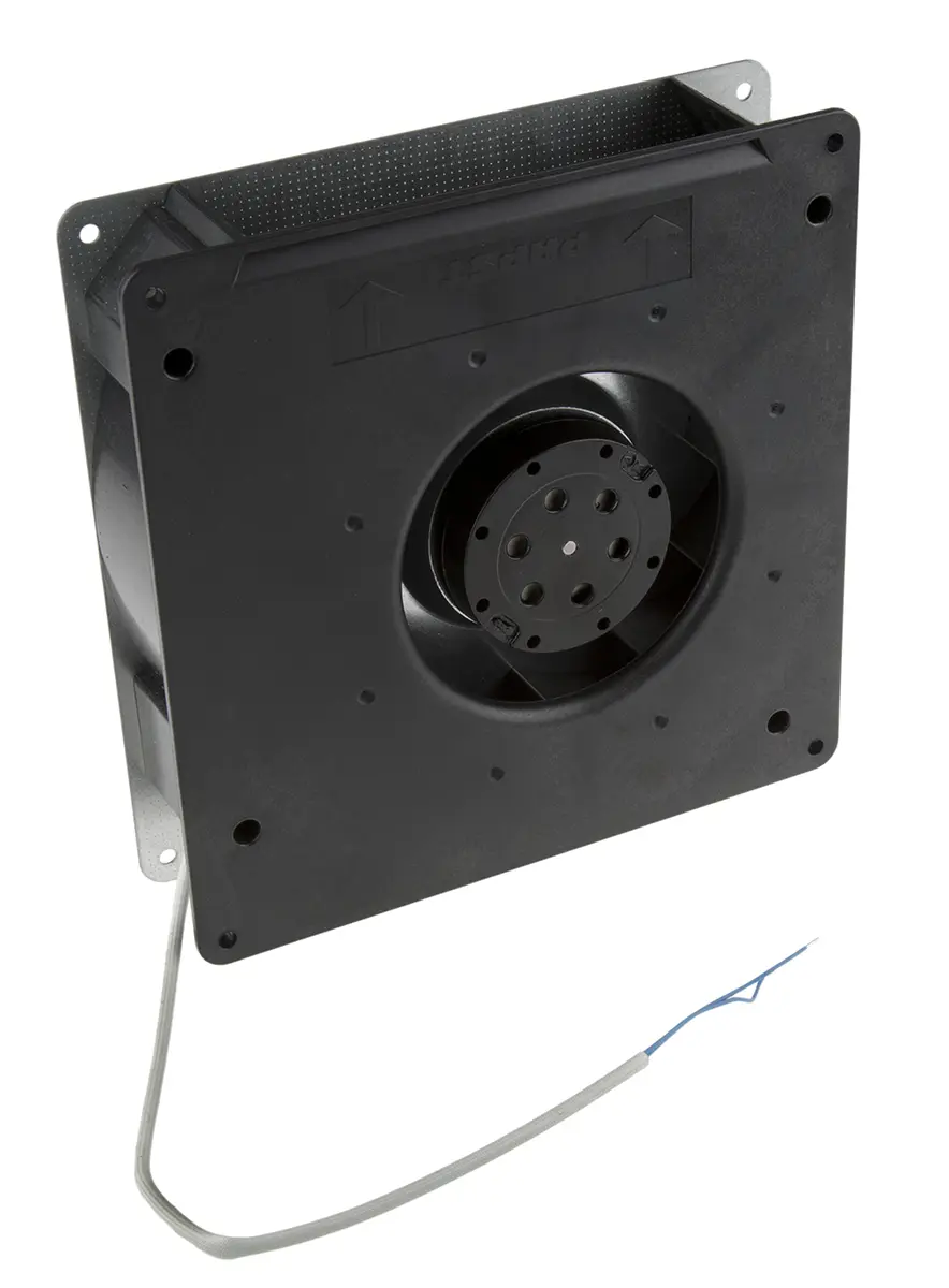 Produktfoto 1 von ebm-papst RG125 N Zentrifugallüfter, Zentrifugal, 230V ac, AC, 86 m³/h 180 mm, 58 dB 180mm, 2550 U/min 40 mm, Kugel