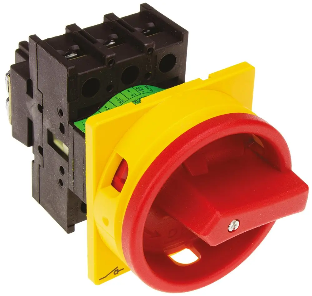 Eaton P1-32 Trennschalter 3-polig 32A Tafelmontage Rot IP 65 15kW 440V ac 3-phasig Schließer
