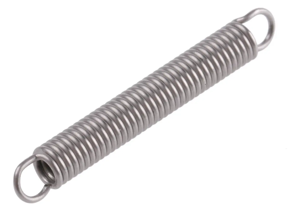 Produktfoto 1 von RS PRO Verlängerungsfeder Edelstahl L.: 26.4 mm x Aussenø 3.5 mm Außen-ø , Draht ø 0.55 mm 13.1 N Federhärte 0.75 N/mm
