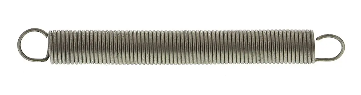 Produktfoto 1 von RS PRO Verlängerungsfeder Edelstahl L.: 32.9 mm x Aussenø 3.6 mm Außen-ø , Draht ø 0.4 mm 5.44 N Federhärte 0.093 N/mm