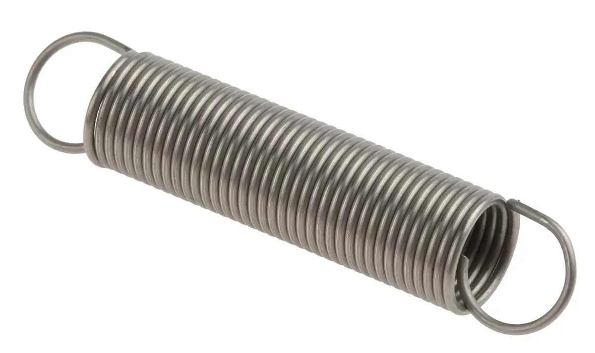 Produktfoto 1 von RS PRO Verlängerungsfeder Edelstahl L.: 35 mm x Aussenø 7 mm Außen-ø , Draht ø 0.63 mm 1 N Federhärte 0.13 N/mm
